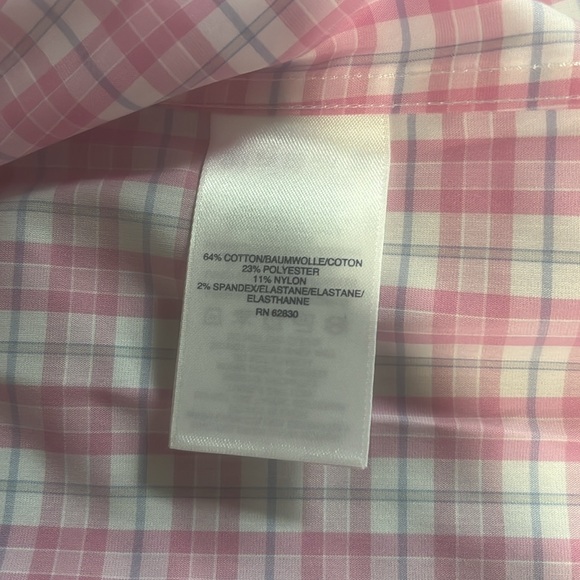 Lands’ End long sleeve striped button up - Picture 4 of 5